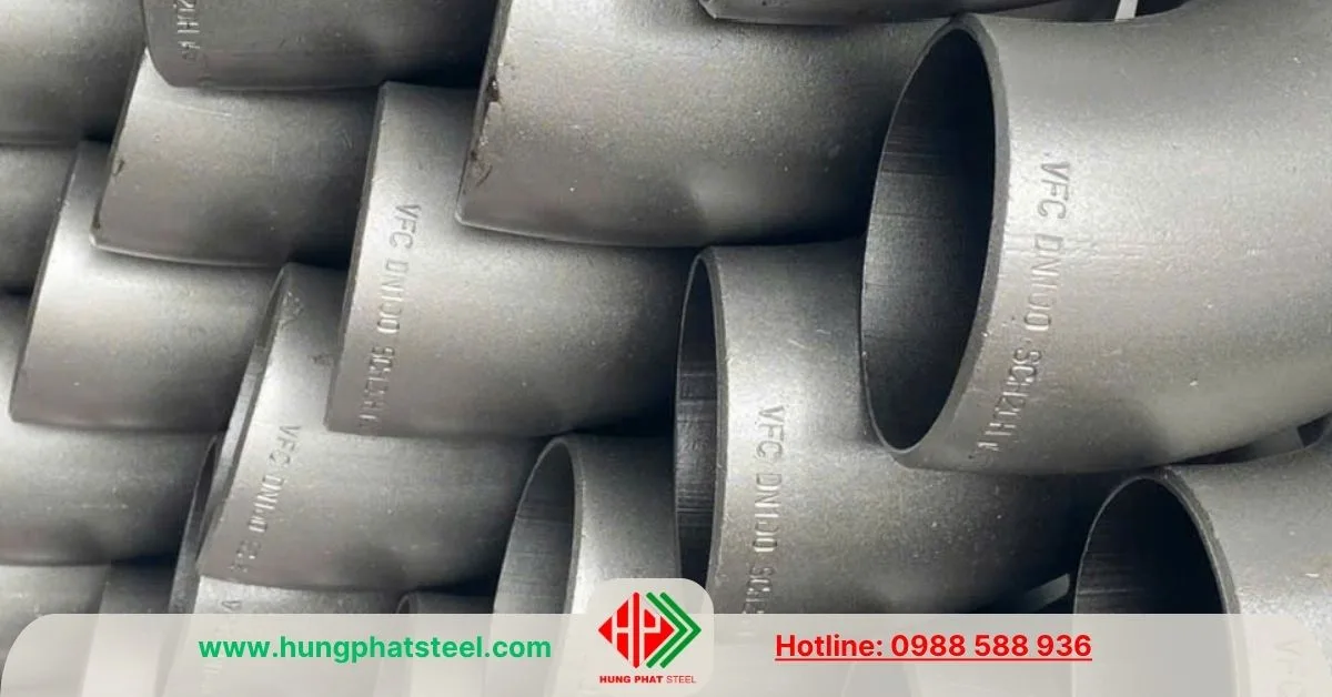 Co thép hàn DN100 SCH20