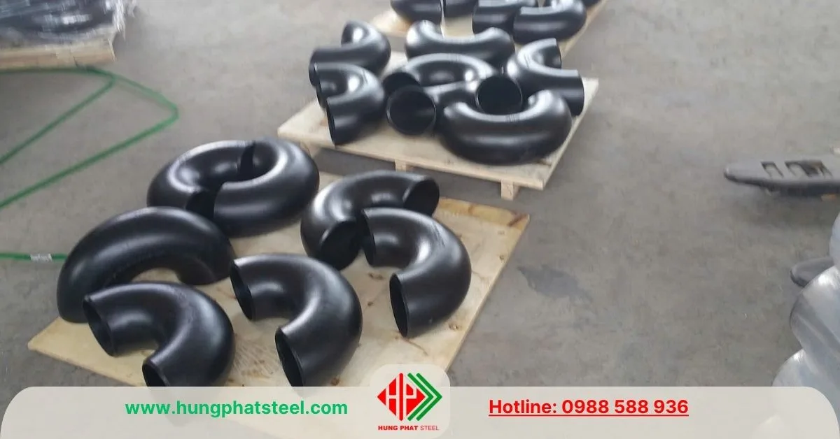 Co thép hàn DN200 loại 180 độ