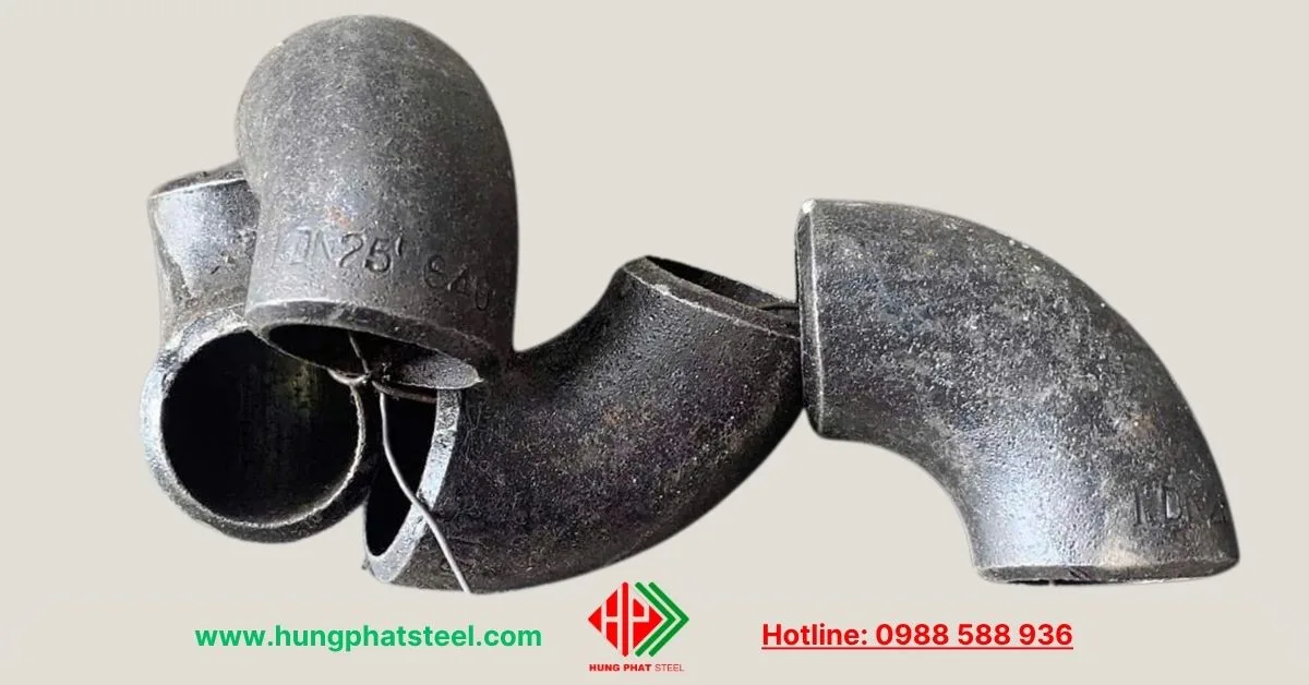 Co thép hàn DN25 SCH40