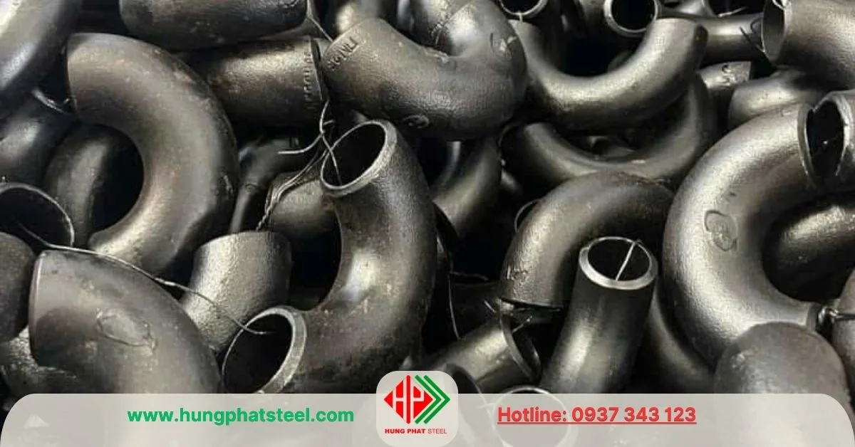 Co thép hàn DN25 loại 180 độ