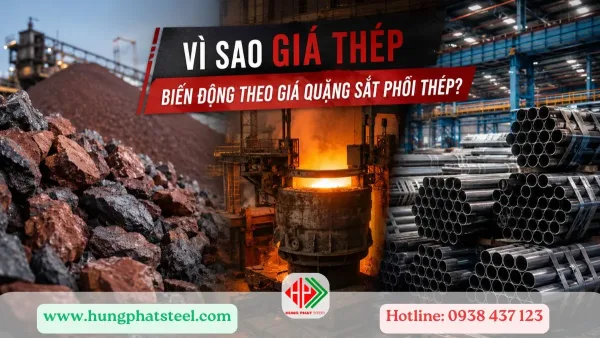 Giá Thép Biến Động Theo Giá Quặng Sắt Phôi Thép