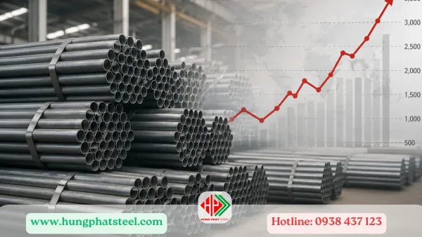 Giá thép ống mới nhất tháng 7/2026