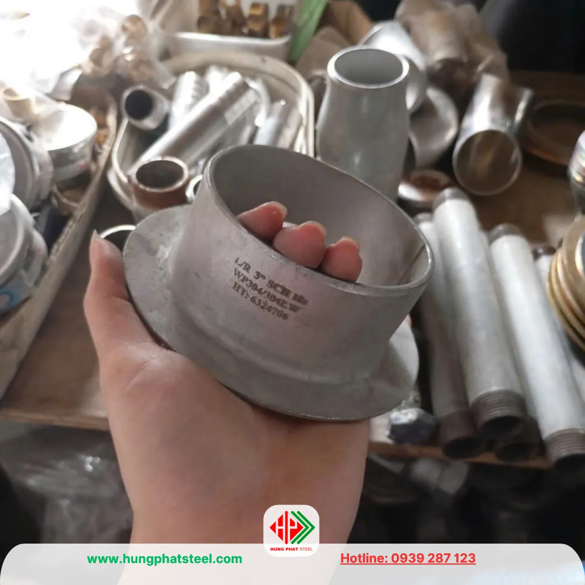 Hình ảnh Stub End (sử dụng cho mặt bích lỏng Lap Joint)