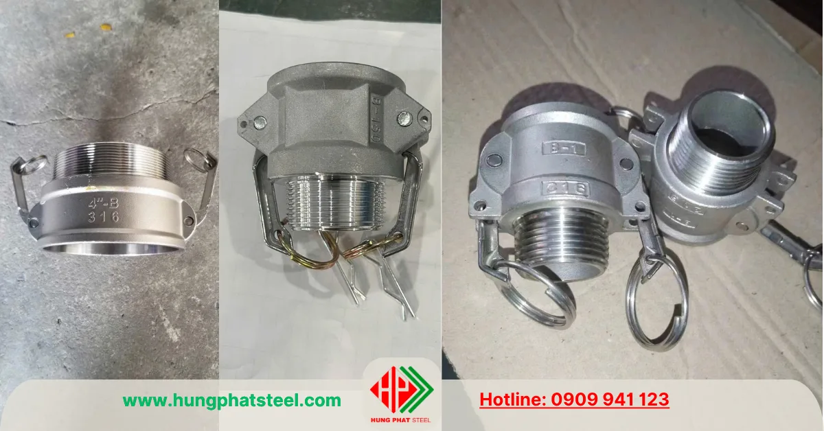 Hình ảnh khớp nối nhanh inox type B