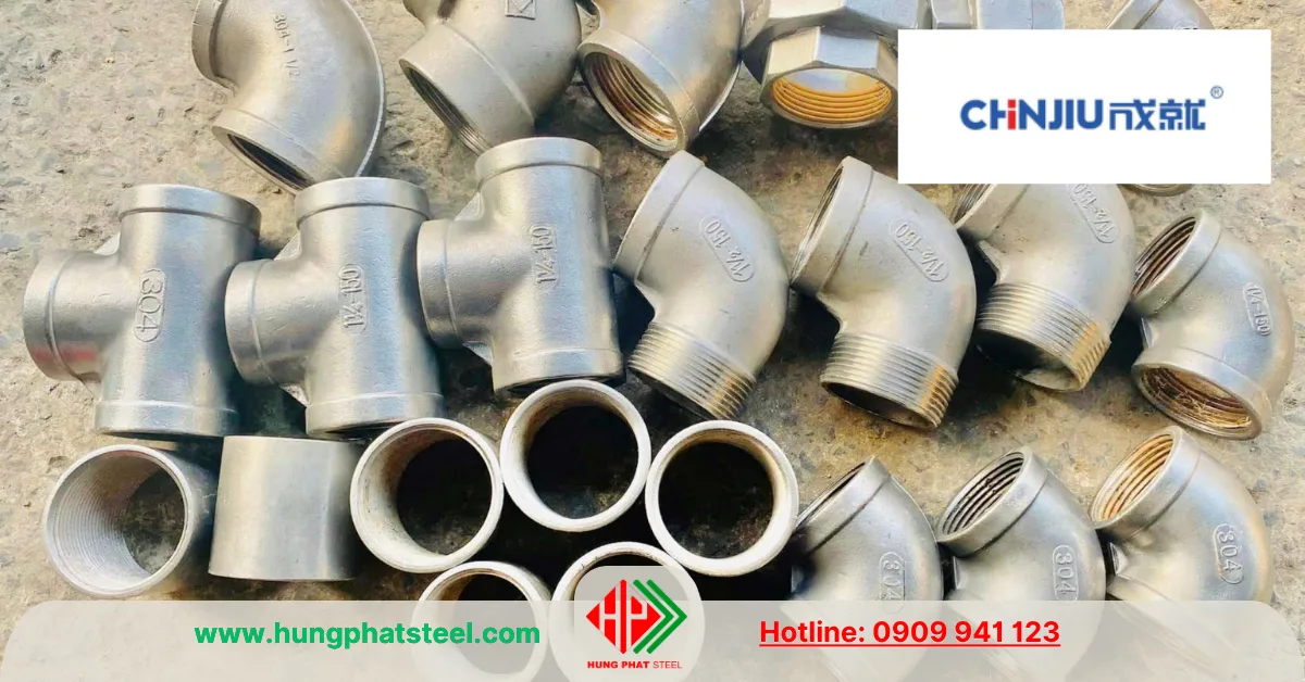 Hình ảnh phụ kiện ren INOX Chinjiu