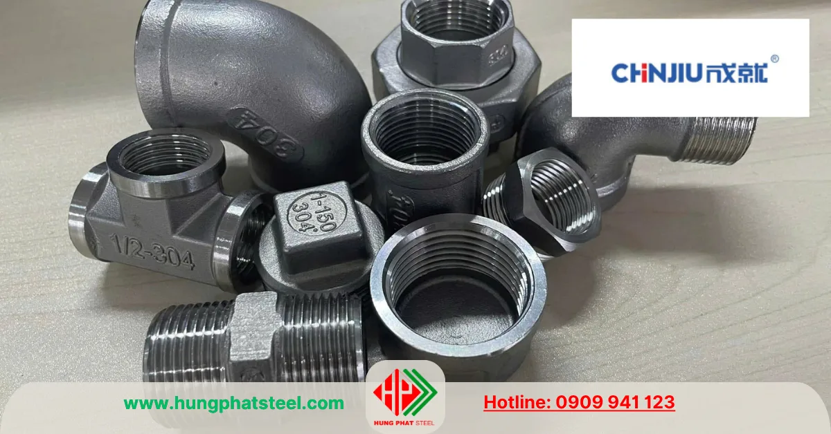Hình ảnh phụ kiện ren INOX Chinjiu
