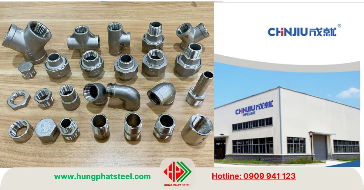 Hình ảnh phụ kiện ren INOX Chinjiu