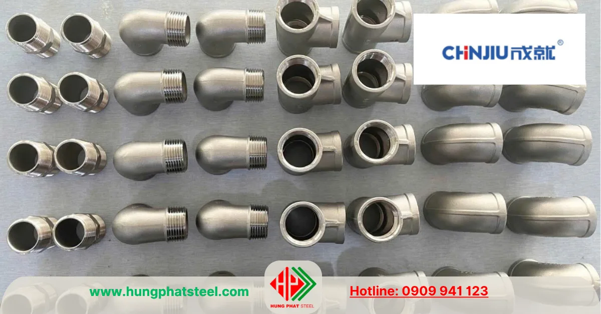 Hình ảnh phụ kiện ren INOX Chinjiu