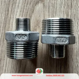 Kép giảm ren inox (kép thu)
