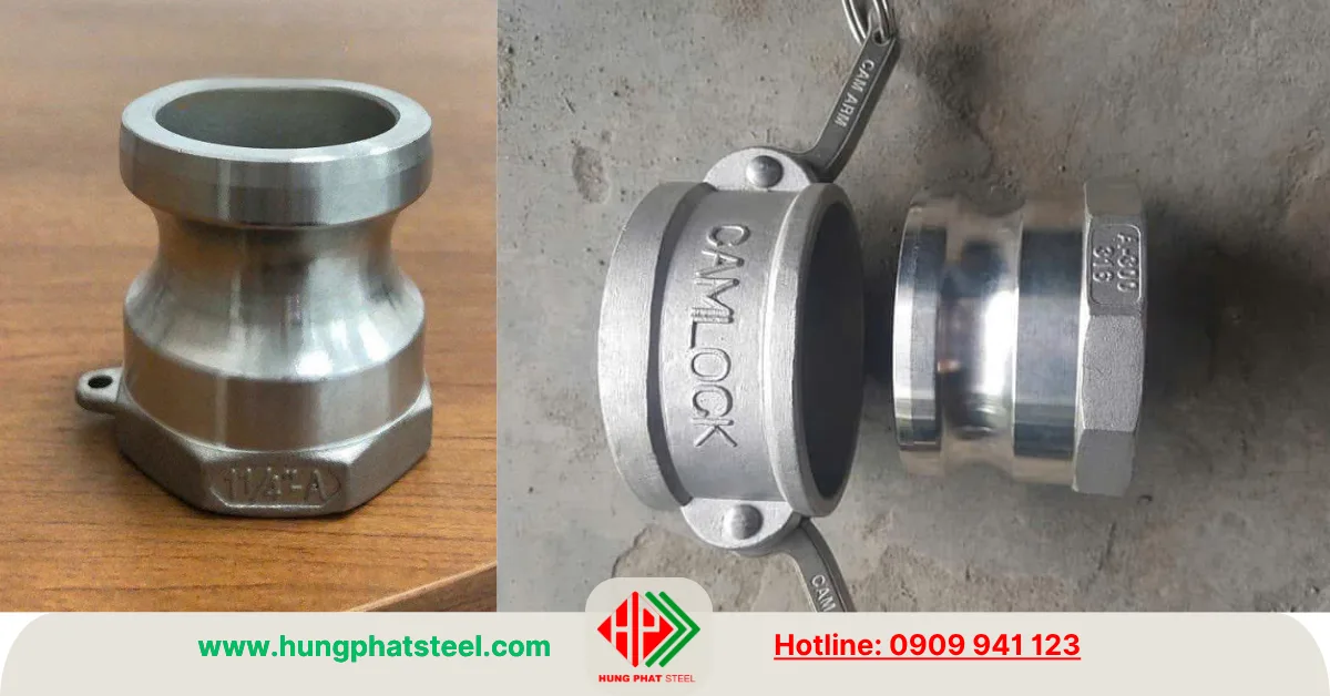 Khớp nối nhanh INOX loại A (Camlock Type A)