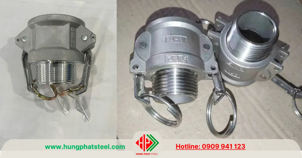 Khớp nối nhanh INOX loại B (Camlock Type B)