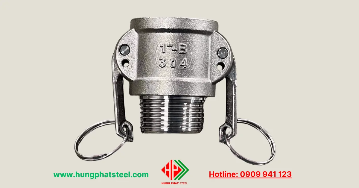 Khớp nối nhanh INOX loại B (Camlock Type B)