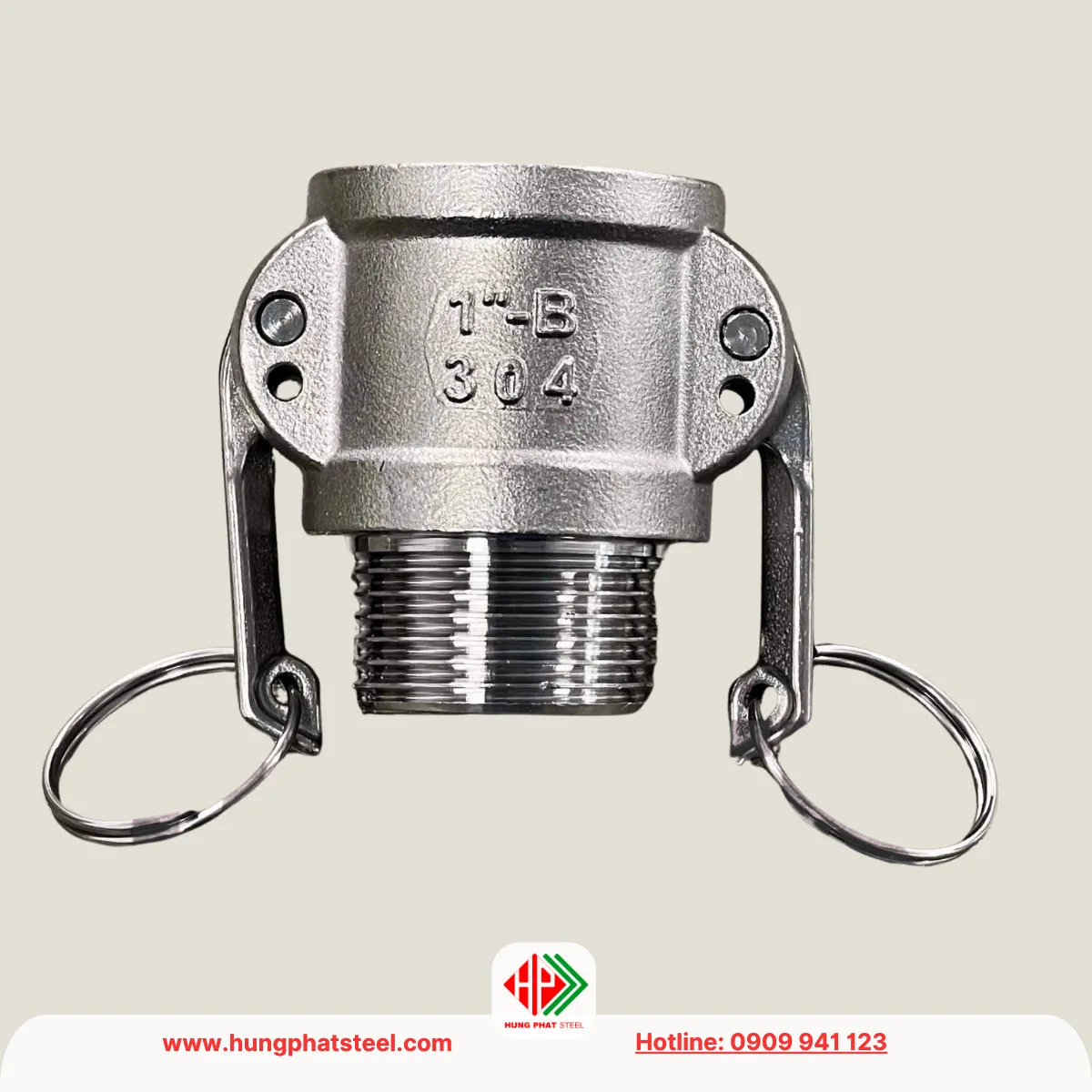 Khớp nối nhanh INOX loại B (Camlock Type B)