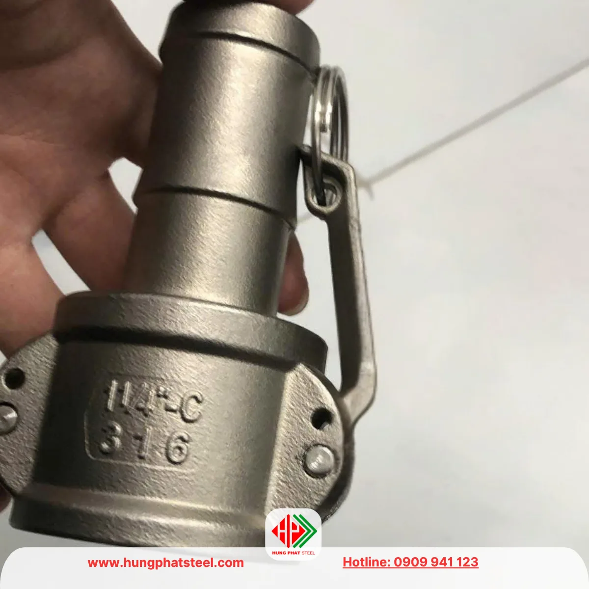 Khớp nôi nhanh inox kiểu C (camlock type C)