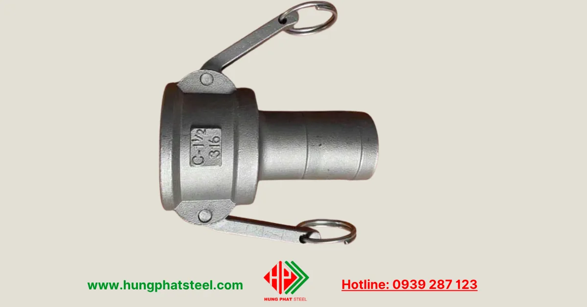 Khớp nôi nhanh inox kiểu C (camlock type C)
