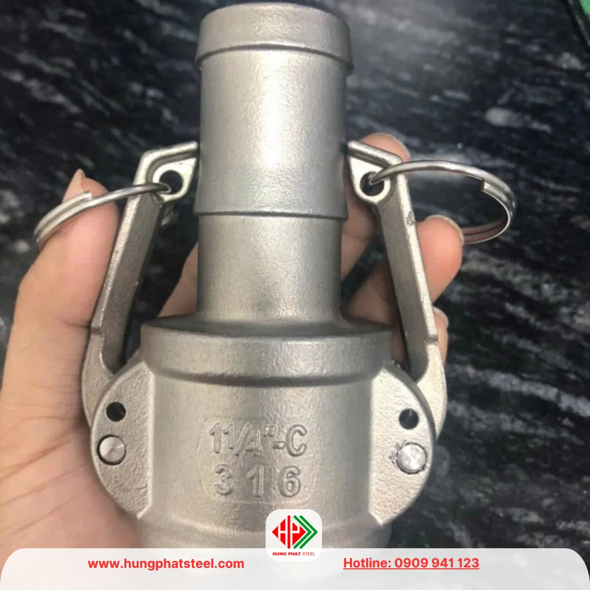 Khớp nôi nhanh inox kiểu C (camlock type C)