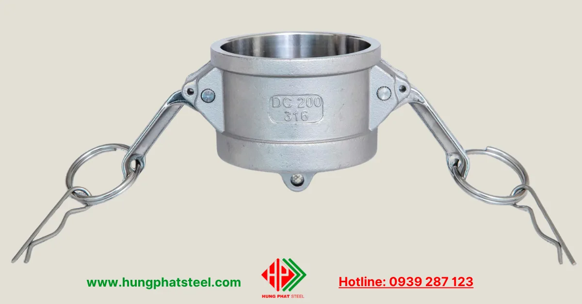 Khớp nối nhanh inox kiểu DC (Camlock type DC)