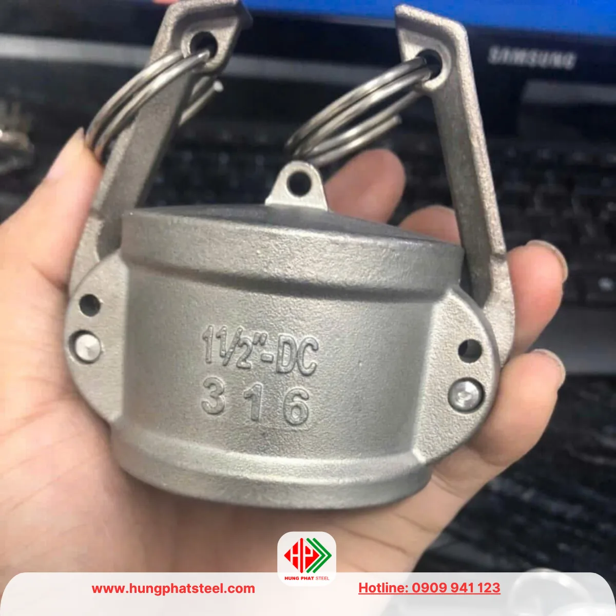 Khớp nôi nhanh inox kiểu DC (camlock type DC
