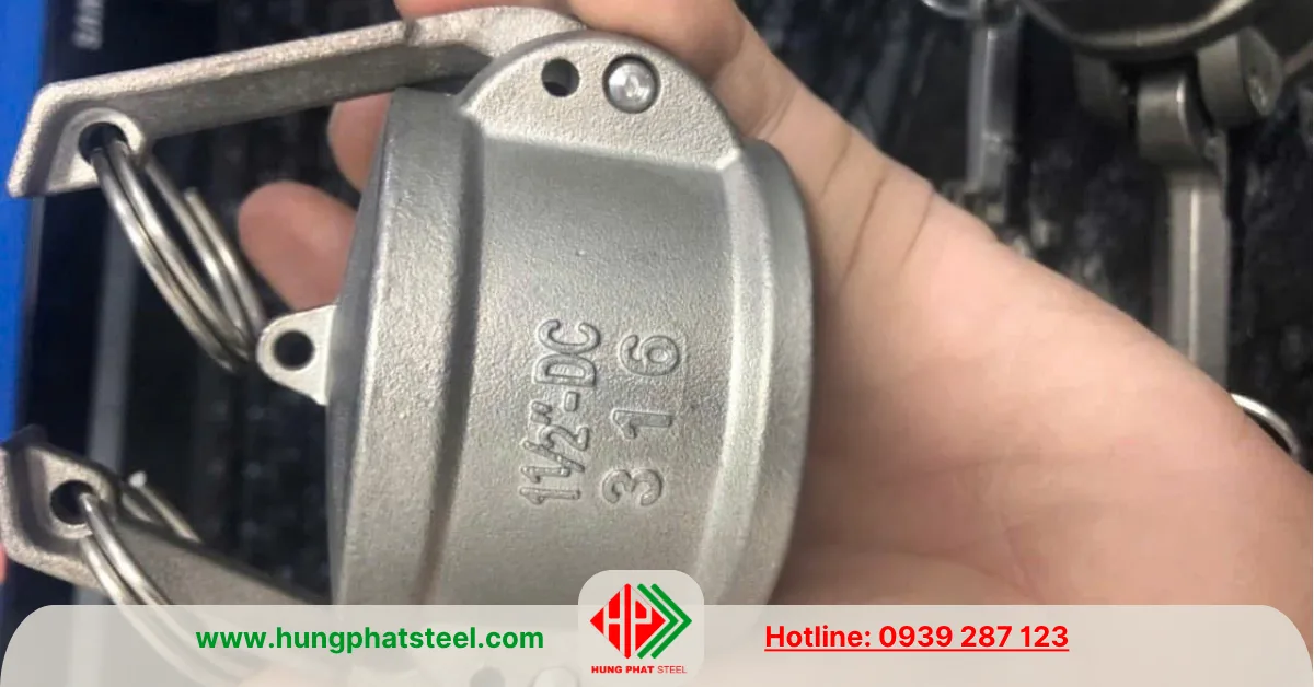 Khớp nôi nhanh inox kiểu DC (camlock type DC