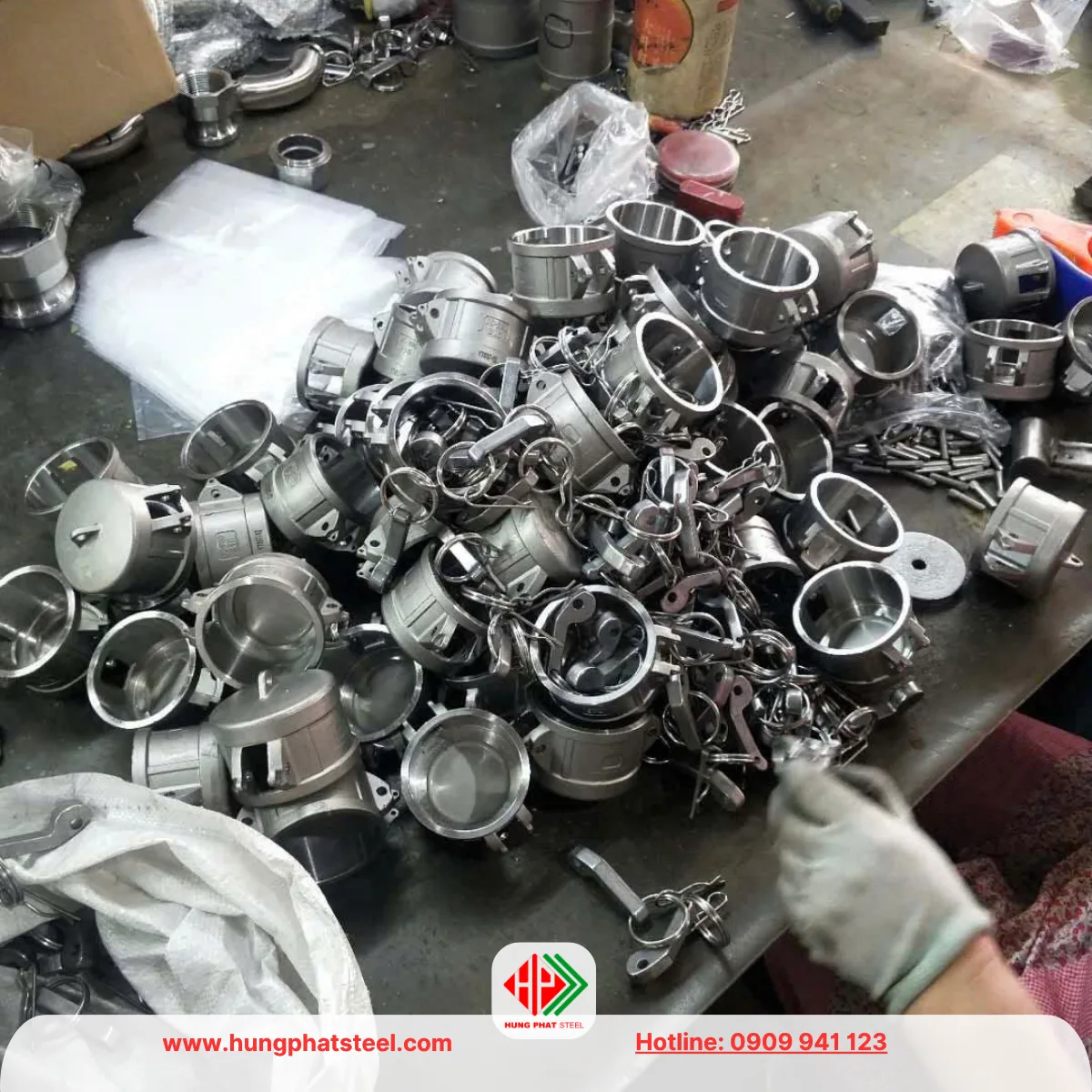 Khớp nối nhanh inox kiểu DC (type DC)