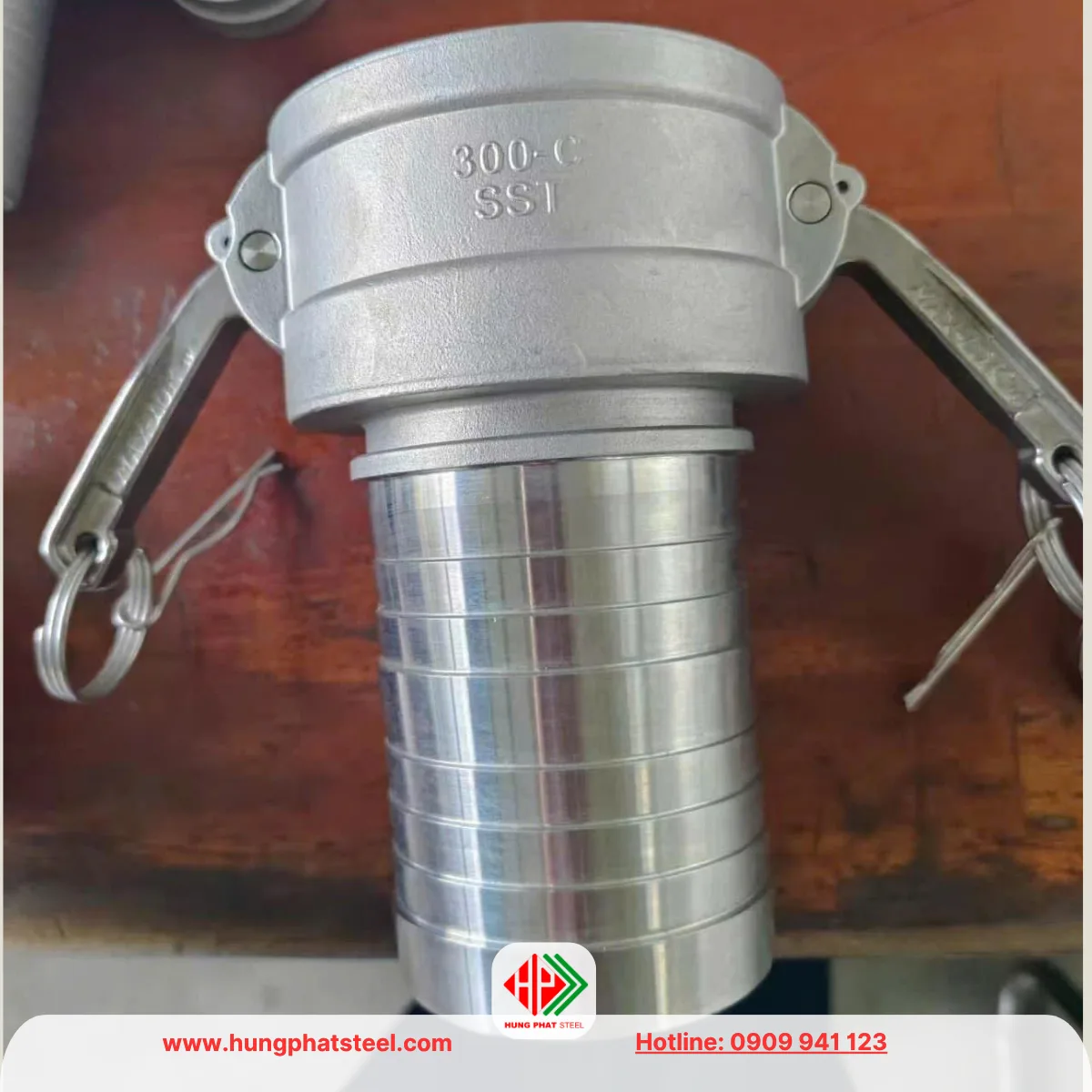 Khớp nối nhanh inox loại C (Camlock Type C)
