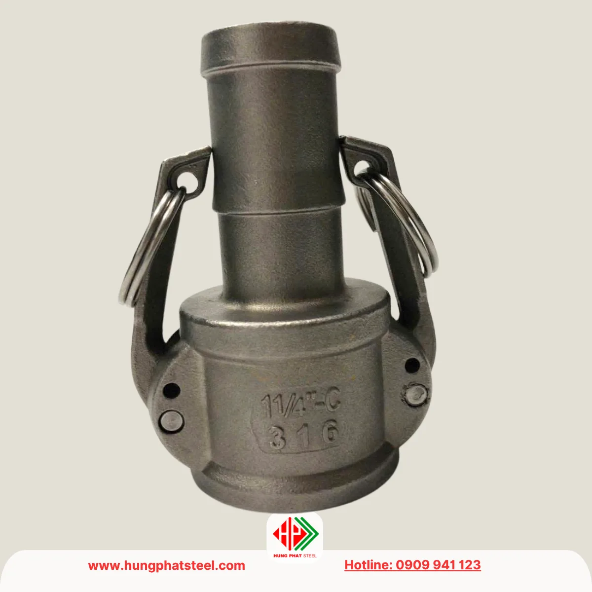 Khớp nối nhanh inox loại C (Camlock Type C)