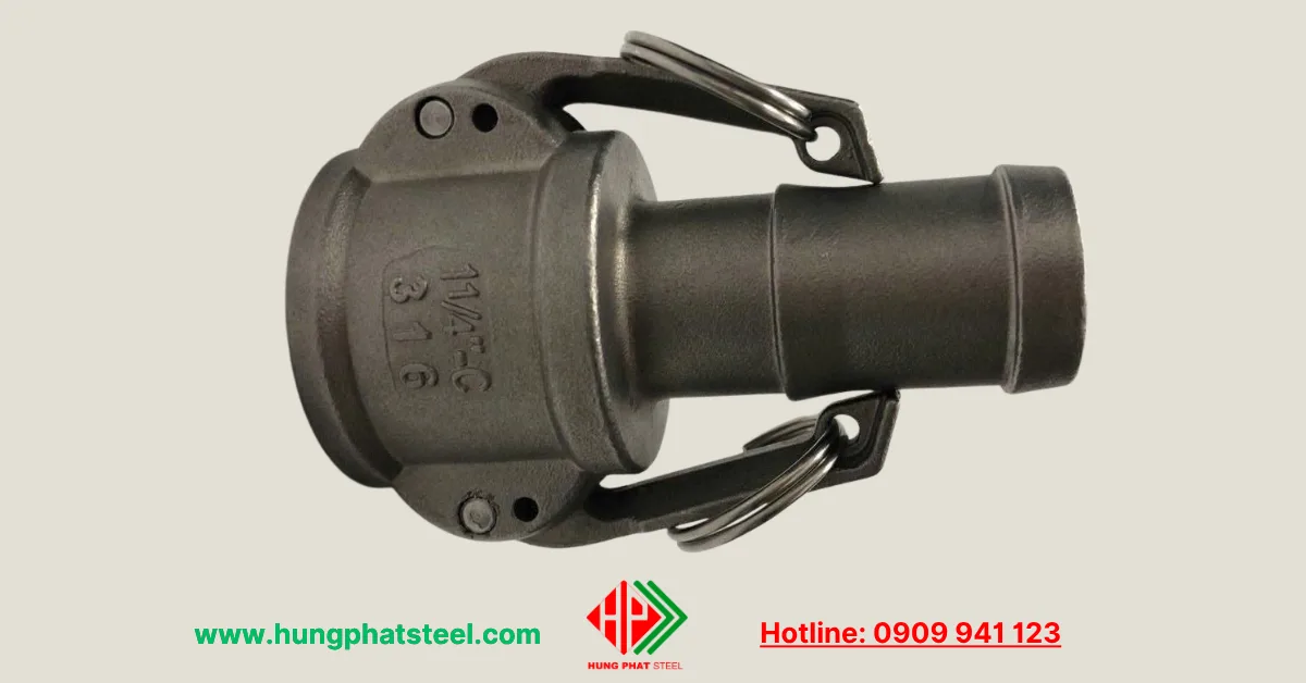 Khớp nối nhanh inox loại C (Camlock Type C)