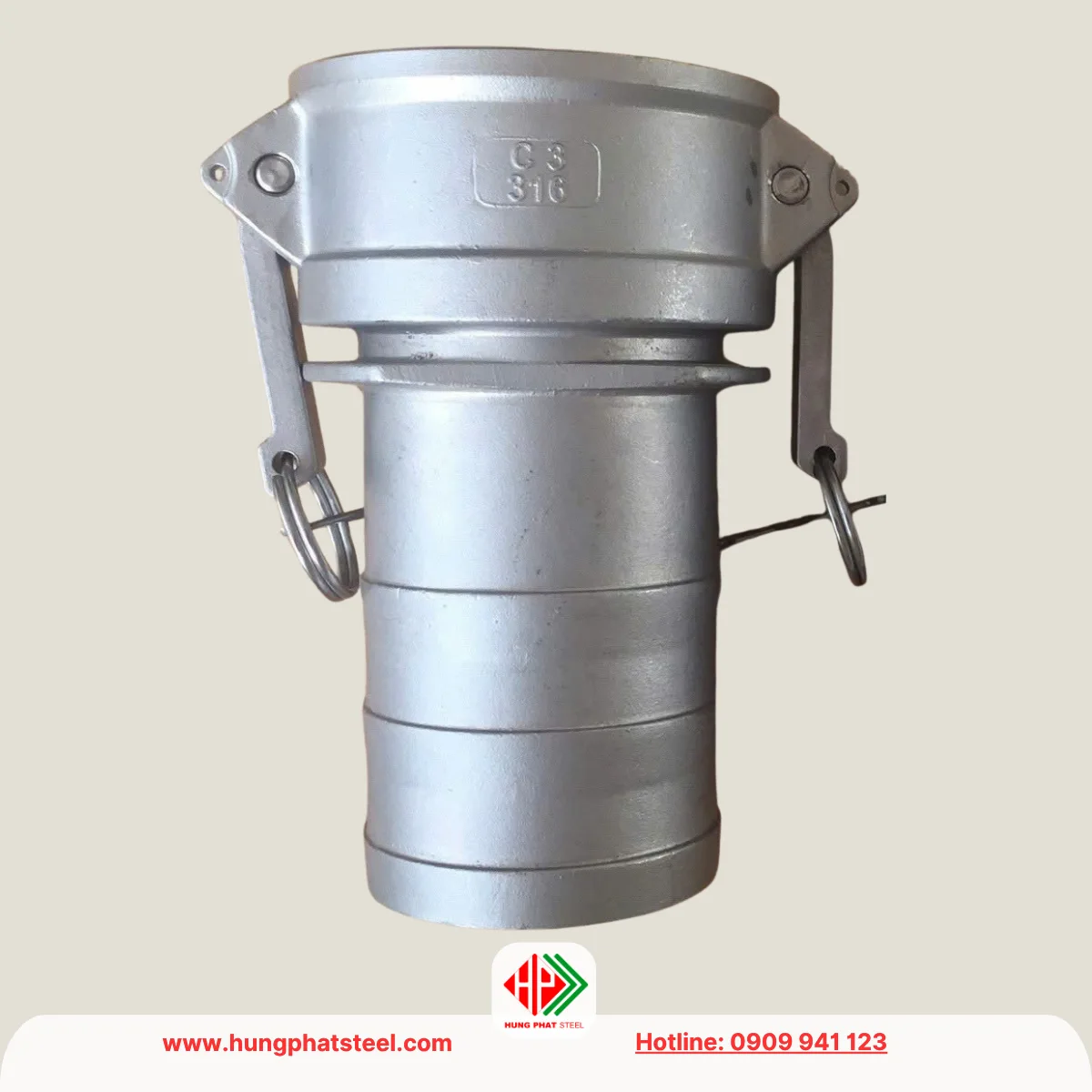 Khớp nối nhanh inox loại C (Camlock Type C)