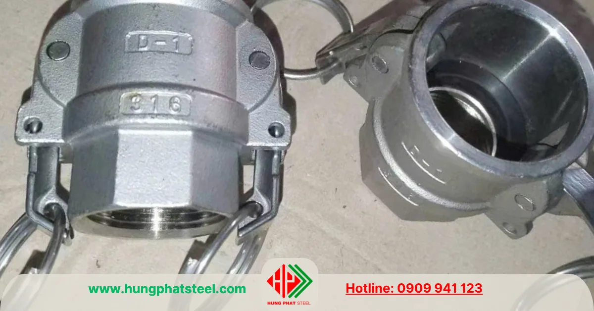 Khớp nối nhanh inox loại D (Camlock Type D)