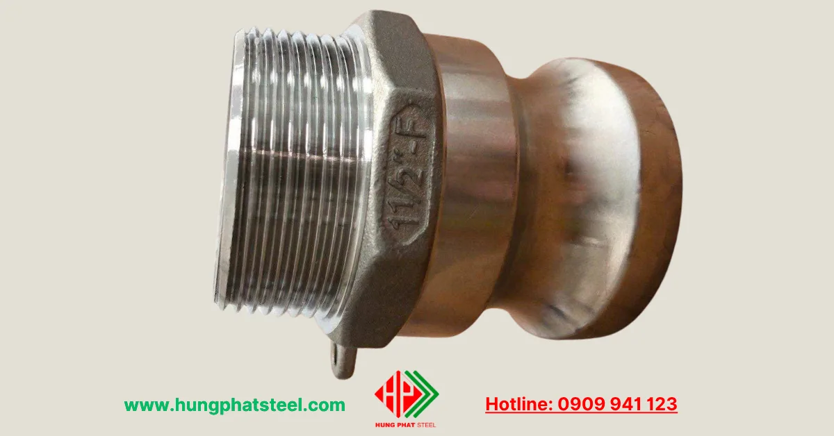 Khớp nối nhanh inox loại F (Camlock Type F)