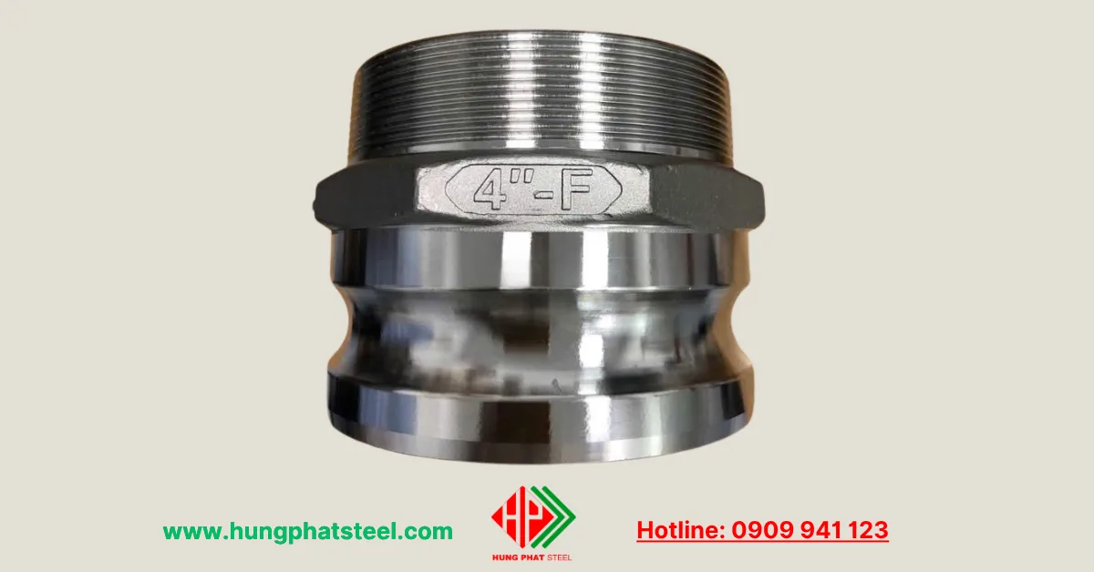 Khớp nối nhanh inox loại F (Camlock Type F)