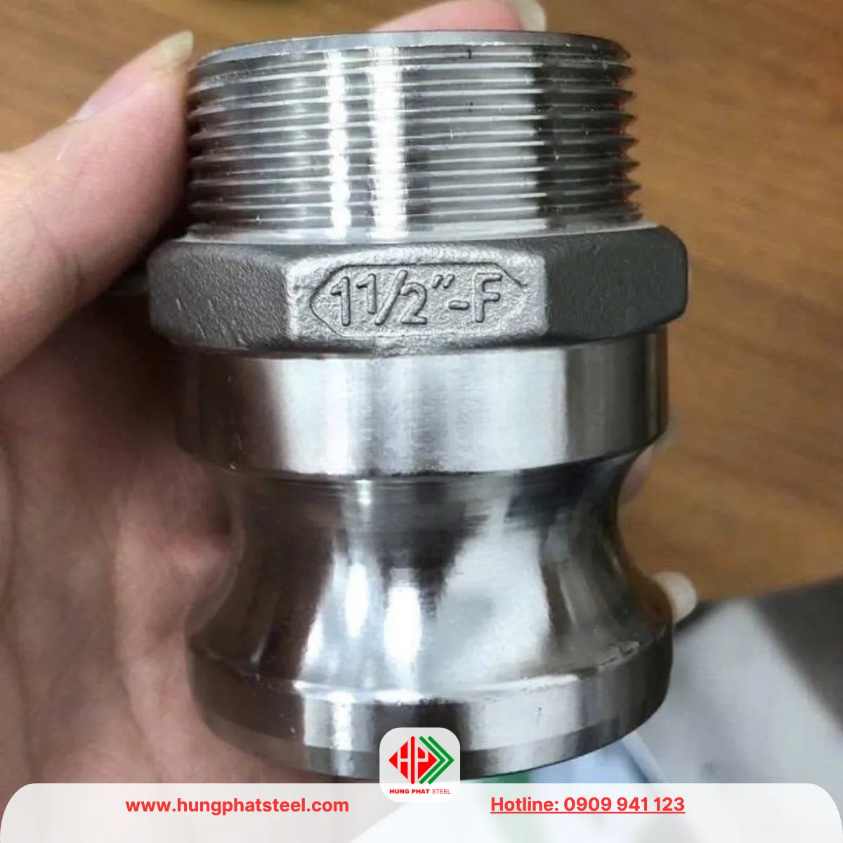 Khớp nối nhanh inox loại F (Camlock Type F)
