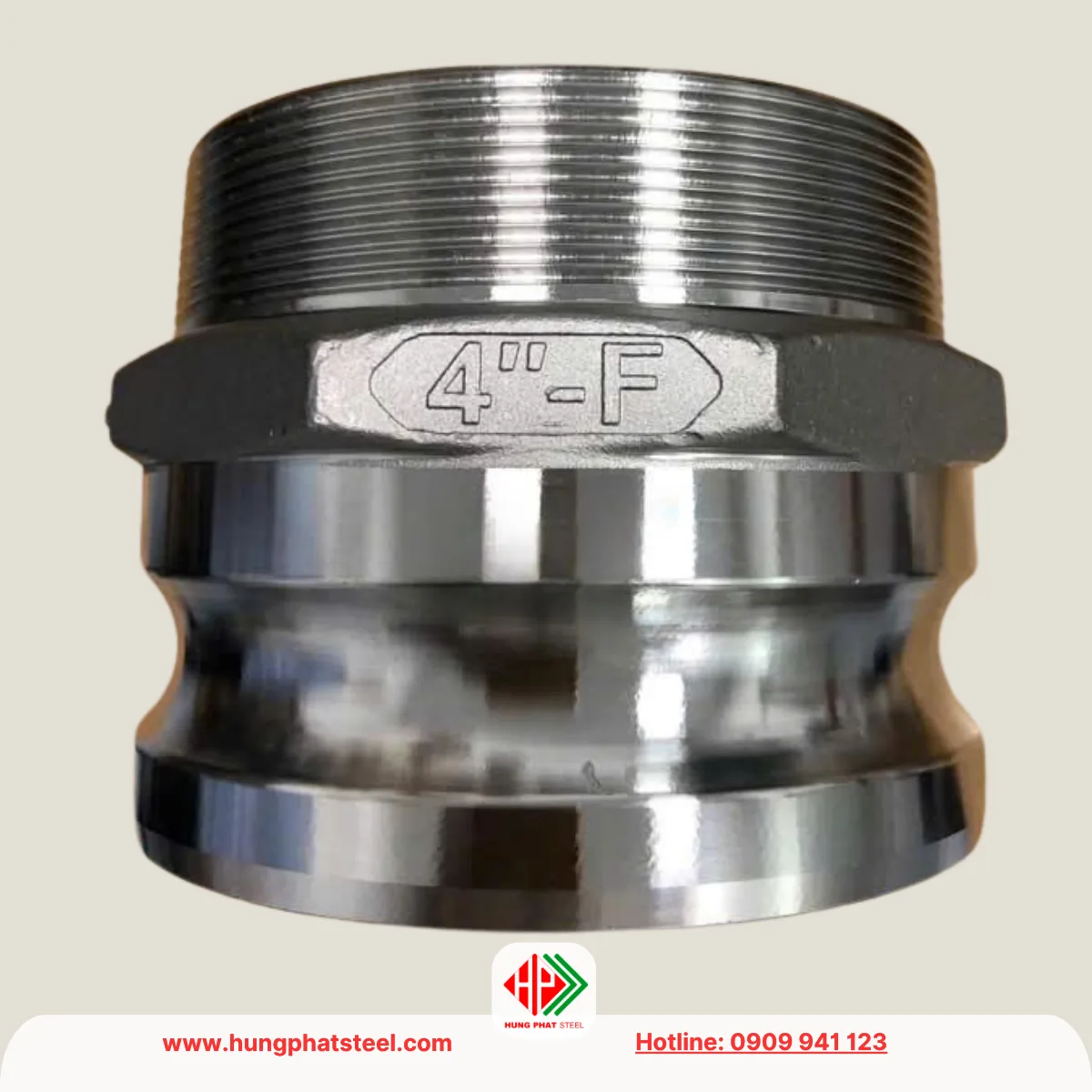 Khớp nối nhanh inox loại F (Camlock Type F)