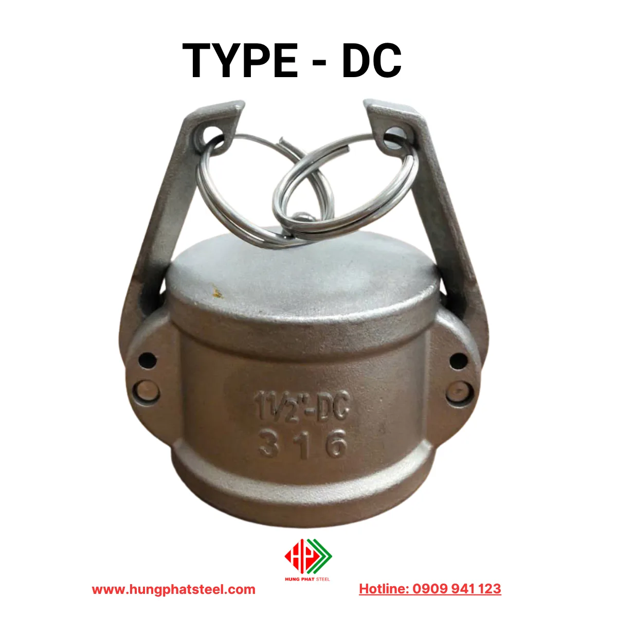 Khớp nối nhanh inox type DC(camlock)
