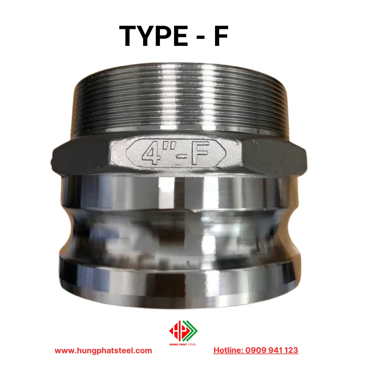 Khớp Nối Nhanh INOX Type A B C D E F DP DC (Camlock Coupling) - Ảnh 8