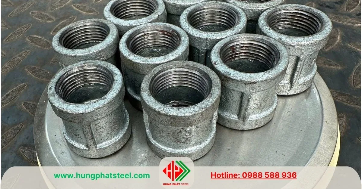 Măng Sông Ren Mạ Kẽm DN20 (D27)