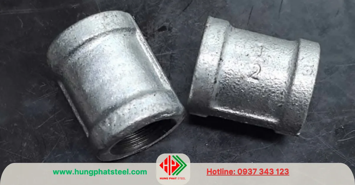 Măng Sông Ren mạ kẽm DN15 (D21)