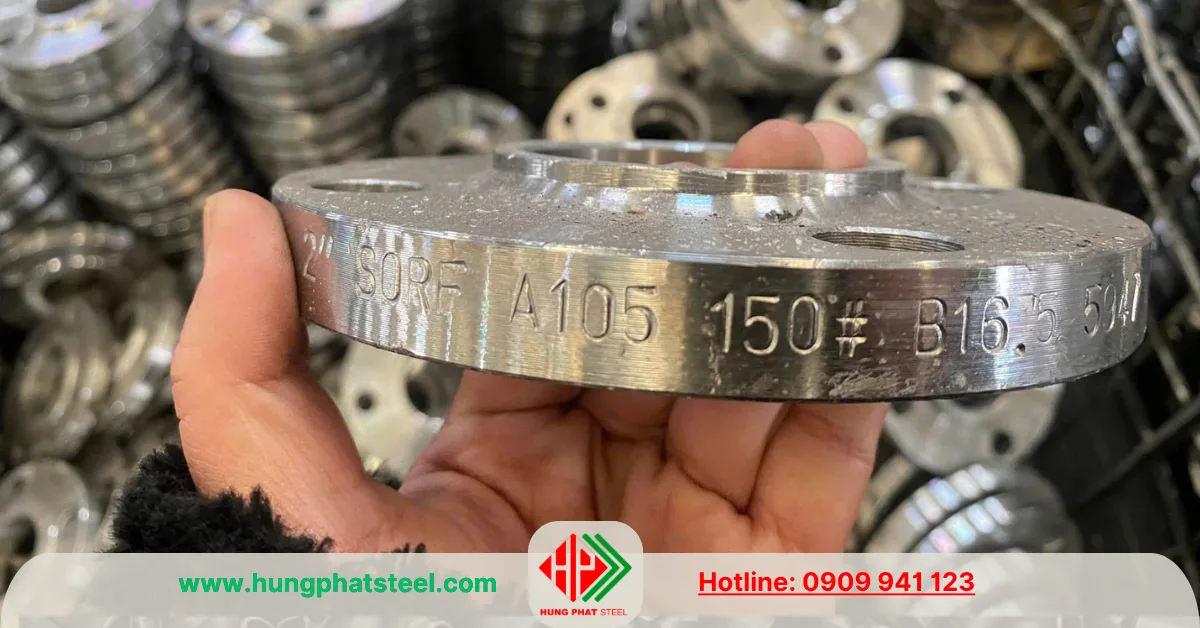 Mặt bích SO RF thép A105