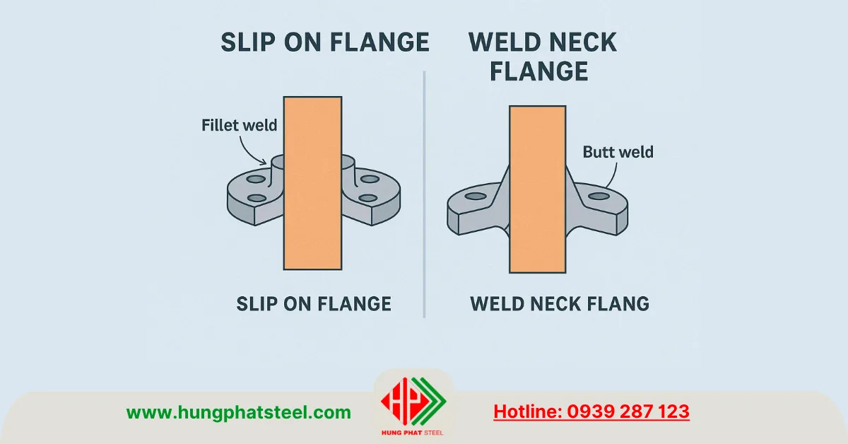 Mặt bích SO (Slip On Flanges