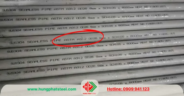 Ống INOX A312 (ASTM A312)