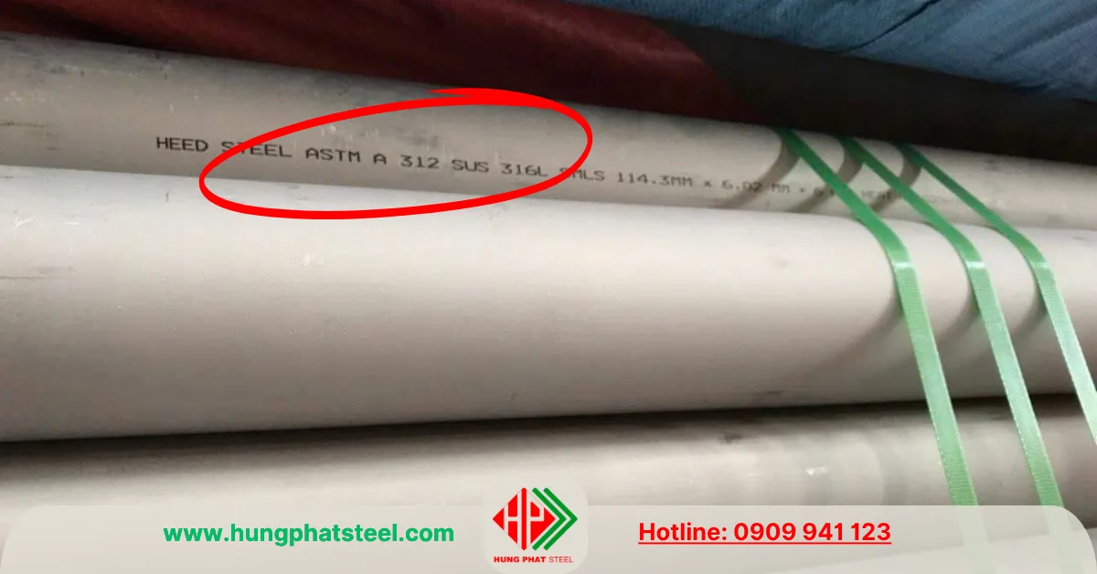 Ống INOX A312 (ASTM A312)