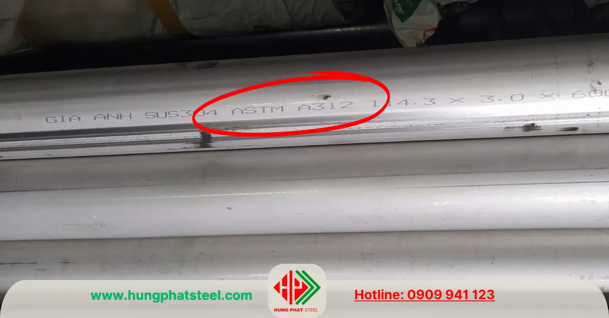 Ống INOX A312 (ASTM A312)
