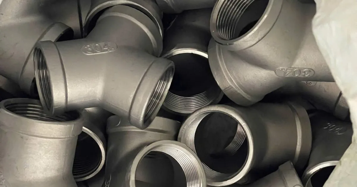 Tê Ren Chữ Y INOX