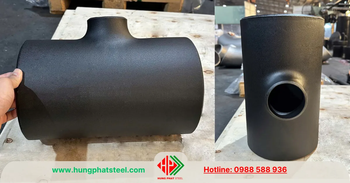 Tê giảm hàn DN200-80