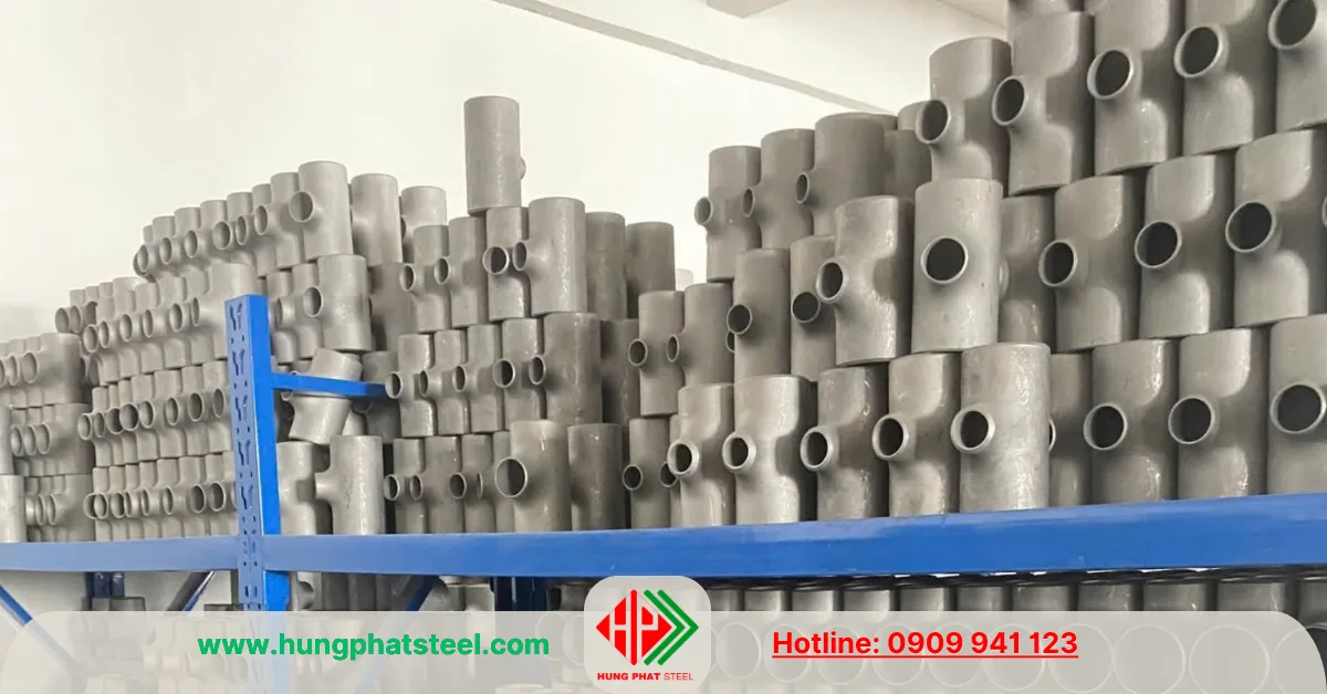 Tê giảm hàn inox (tê thu)