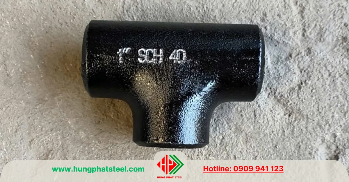 Tê hàn DN25 (D34) SCH40
