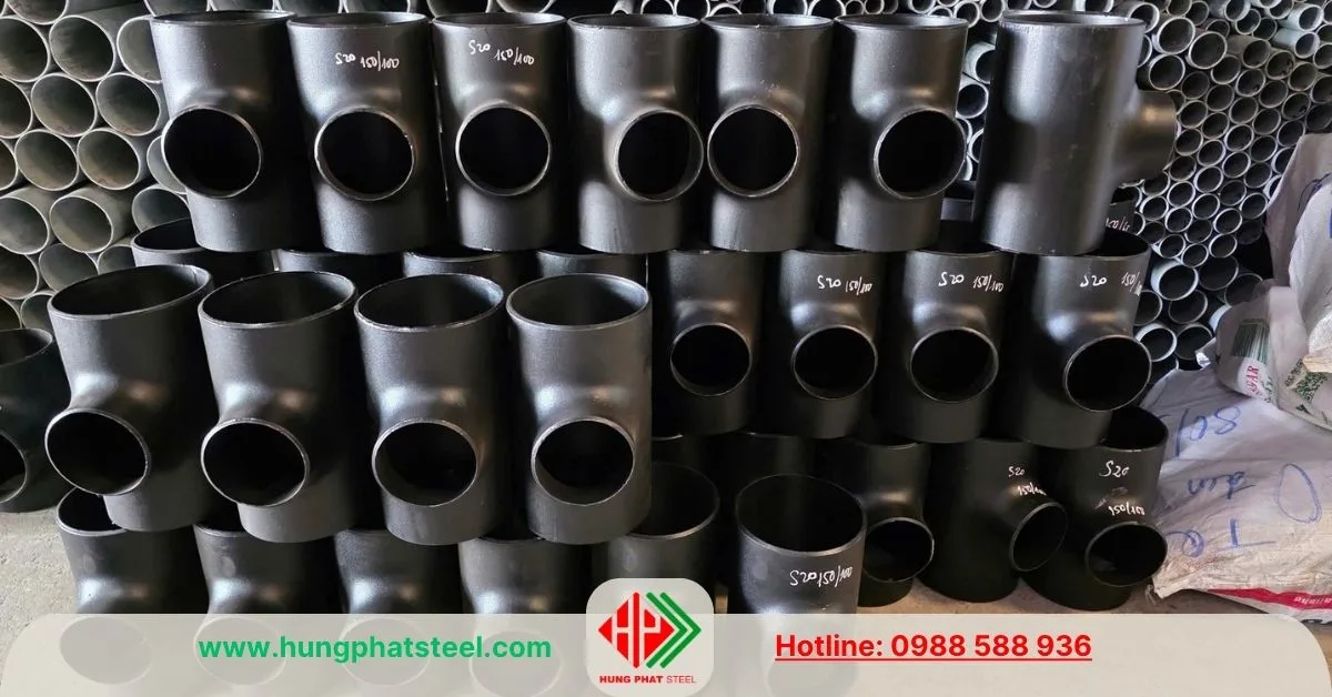 Tê hàn giảm DN150-100 SCH20