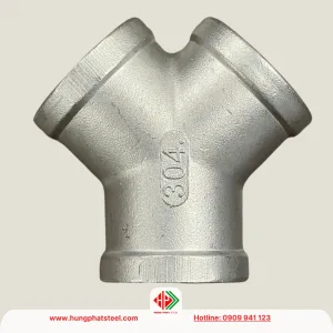 Tê ren chữ Y INOX