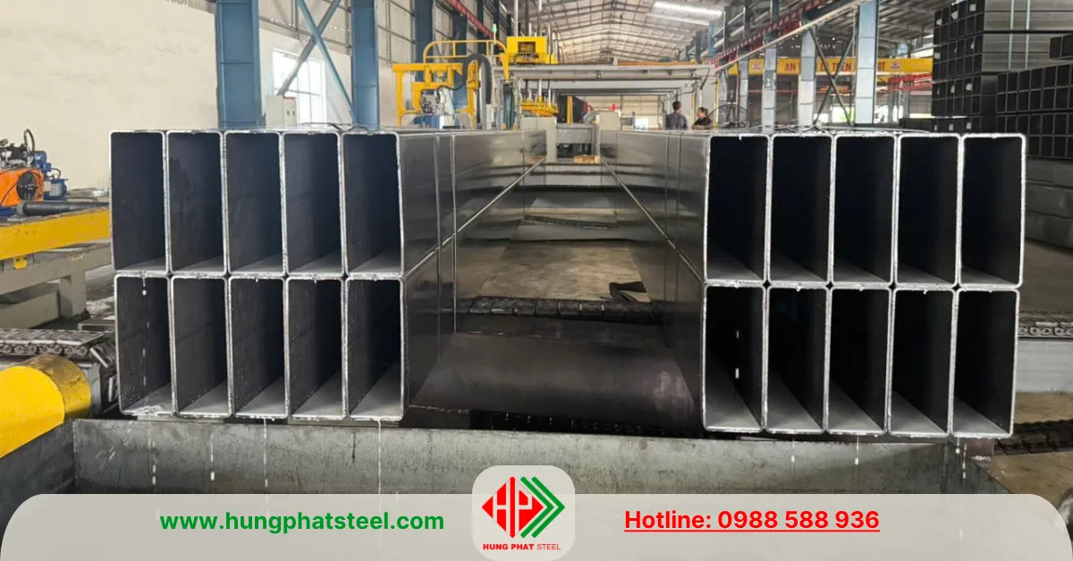 Thép RHS (Thép hộp chữ nhật)