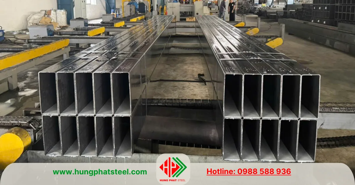 Thép RHS (Thép hộp chữ nhật)